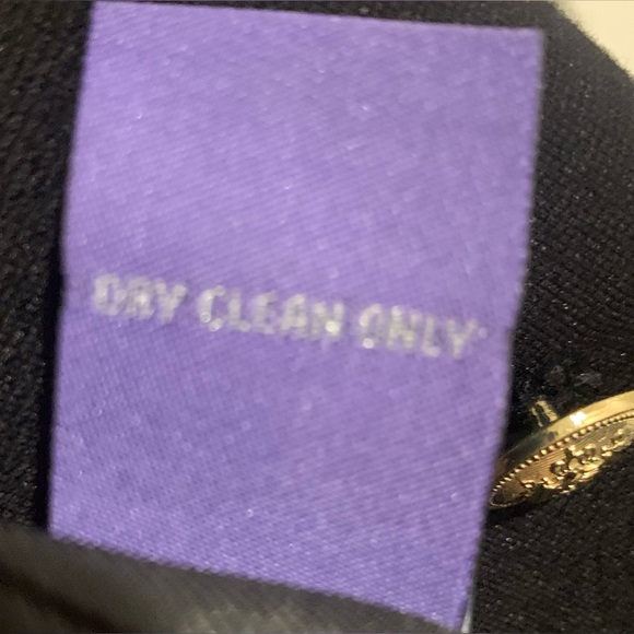 Vivienne Tam Black “Dylan” Blazer Jacket with Lapels Gold Buttons Women’s Size 8 - Picture 5 of 9